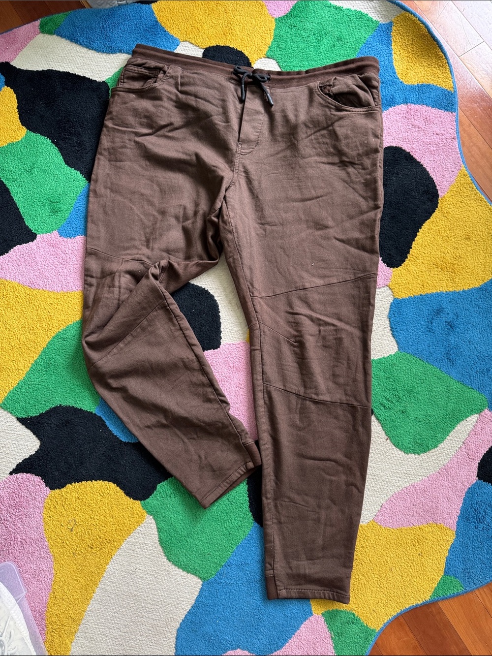 Brown Joggers Pants for Men - Le 31 Simons